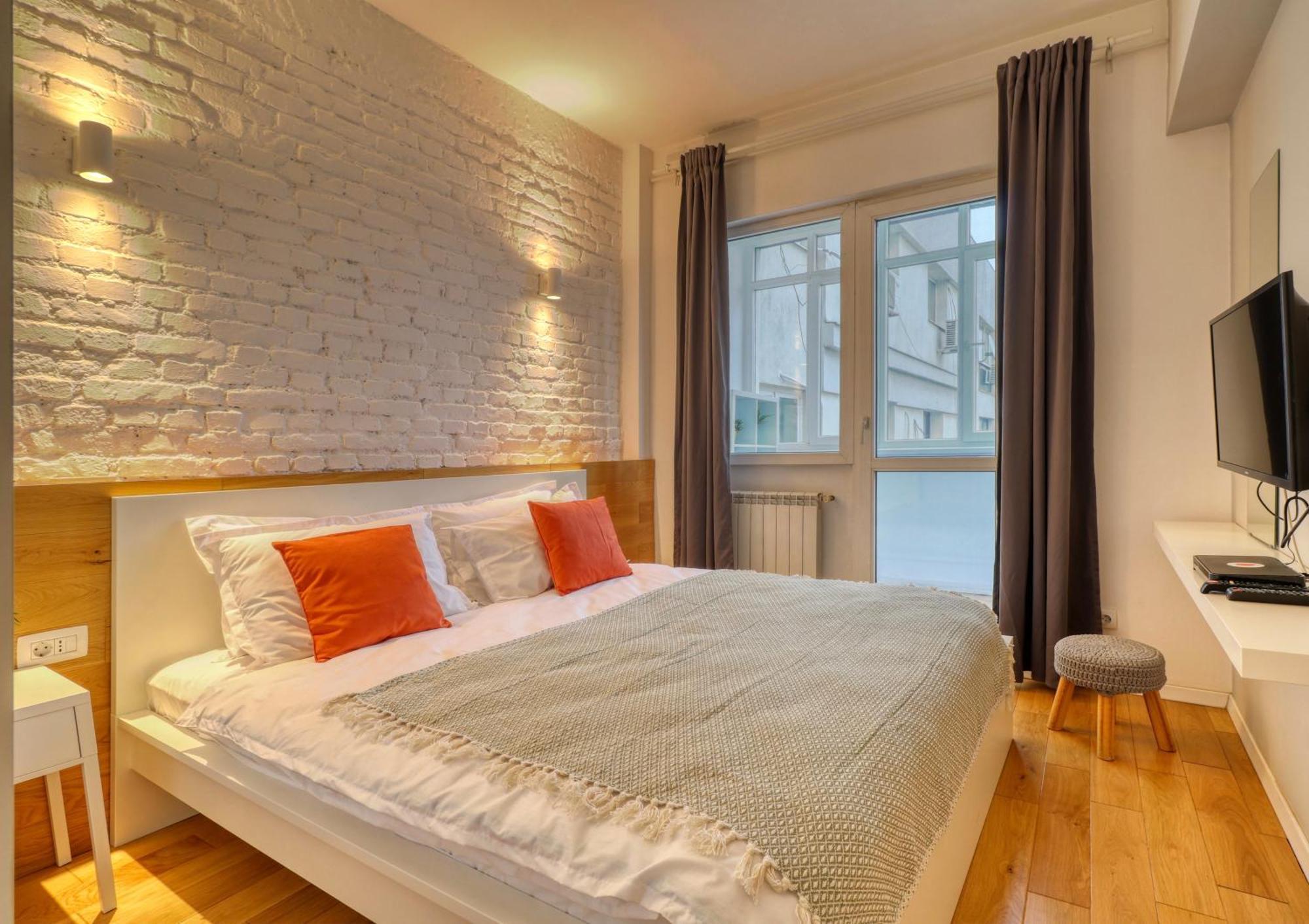 Urban Chic Appartement Boekarest Buitenkant foto